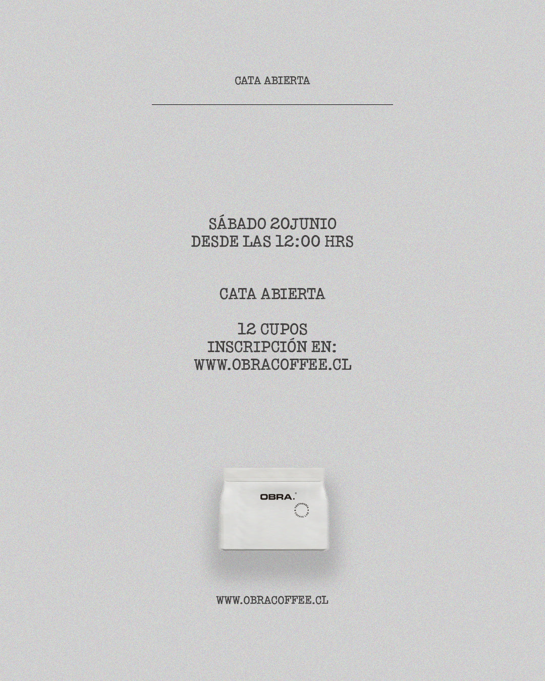 Catación Publica Gratuita BAC X Cafeyna